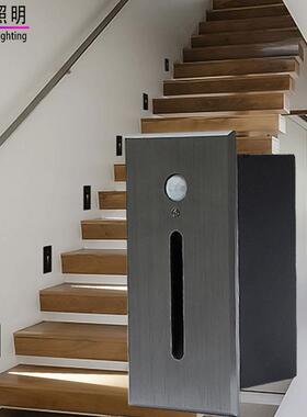 人体应灯台阶酒店别GP-Q516墅过道灯电感影院楼3梯踏步灯W侧壁阶