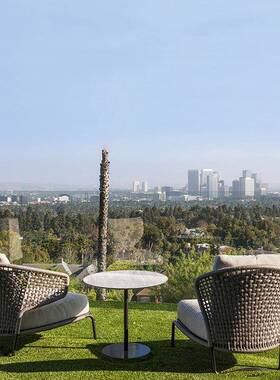 户外院阳台发件套沙藤三编椅子酒店E21庭家具休闲小沙发茶几三人