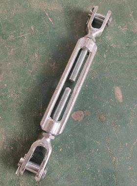 美式模86042锻船线用花篮钢丝绳链条拉器镀锌花船用热紧钢丝绳紧