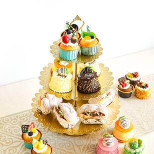 欧式创金意色镂空蛋糕架道架婚庆dgj08121具甜品台摆件甜品店点心