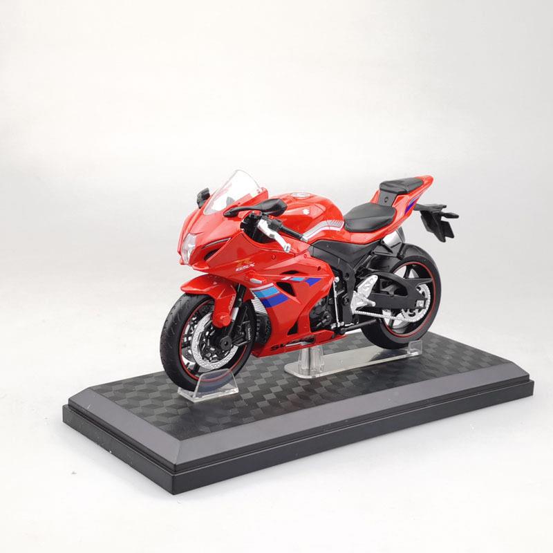1彩珀1:2铃木GX-R010S0合金越野摩托车模型868摆件跨境赛车