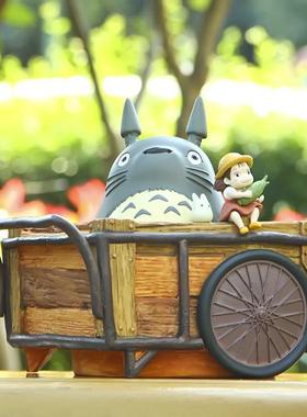 卡通猫杰森猫抱玉米小羽吉喳丰收季花盆韩版创意树脂工艺摆件