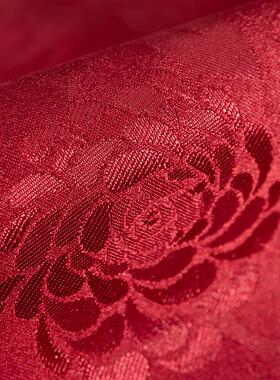 xyt桌布布艺红色喜庆结婚订婚餐防水桌布乔迁长方形茶几布台布可