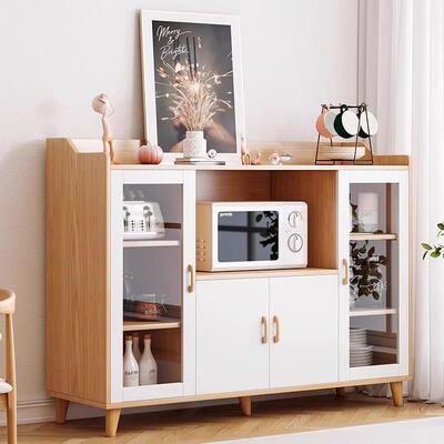 边柜靠墙一体家用厨房功能cbg0064收纳边柜客厅置多物柜子储餐物