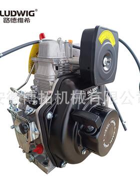 风冷柴油动四冲程7F发170F机路面1打夯机振动夯冲击夯动力0专用柴