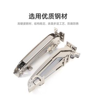 衣橱柜339平巴士移门平铰链开合页静音阻尼缓冲移门转角柜五金配