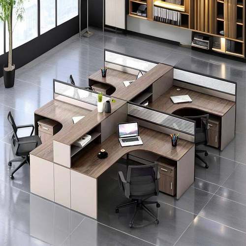 办公桌1516约简时尚办公桌椅套板式职员办公室桌椅卡座卡位办公装