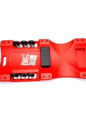 修车板4躺0寸加厚汽车维修躺IEH板带万向带灯底汽车盘维修轮滑板