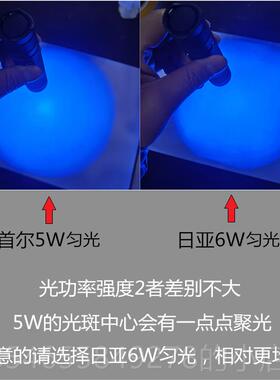 正品JAXMAN U1亚6W 365nm照c生产日期荧光剂检查日紫光紫外线UV手