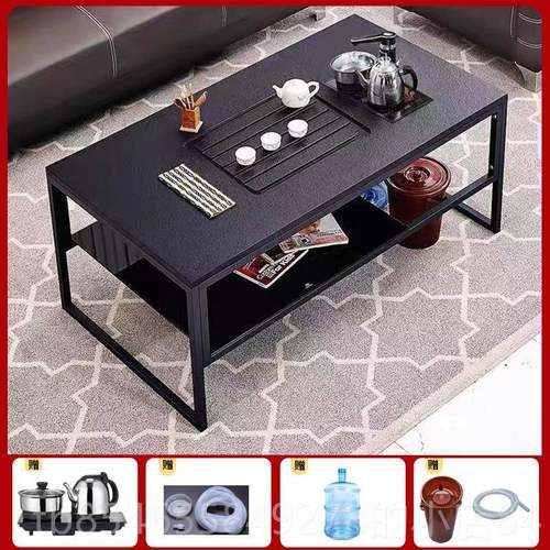 正品火石功夫茶烧台茶几简泡约现泡茶一体桌代茶茶台喝接待家用桌