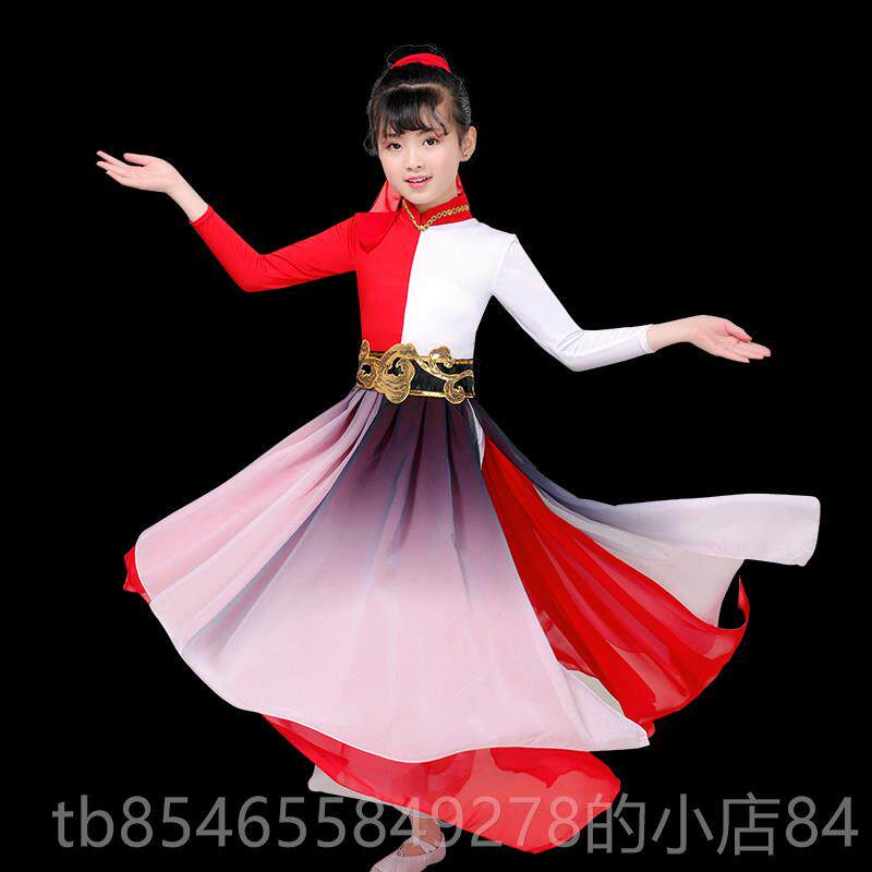 正品新款中国好少年服舞蹈服少年志演扇出儿童书简舞舞剑舞群子舞