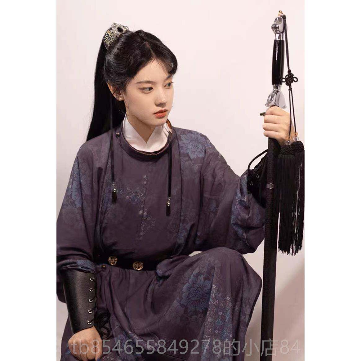 正品出租唐服制圆领男女同款汉袍服出中秋表演服装写真拍摄装