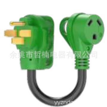 Y90美式房车充电线转换线带手柄NEMA50A转30A125VRVAdapter