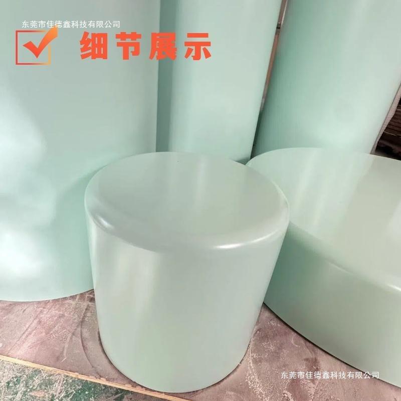 烤漆圆柱商场装饰摆件艺术展台展示台异型圆弧展示台底座直播站台