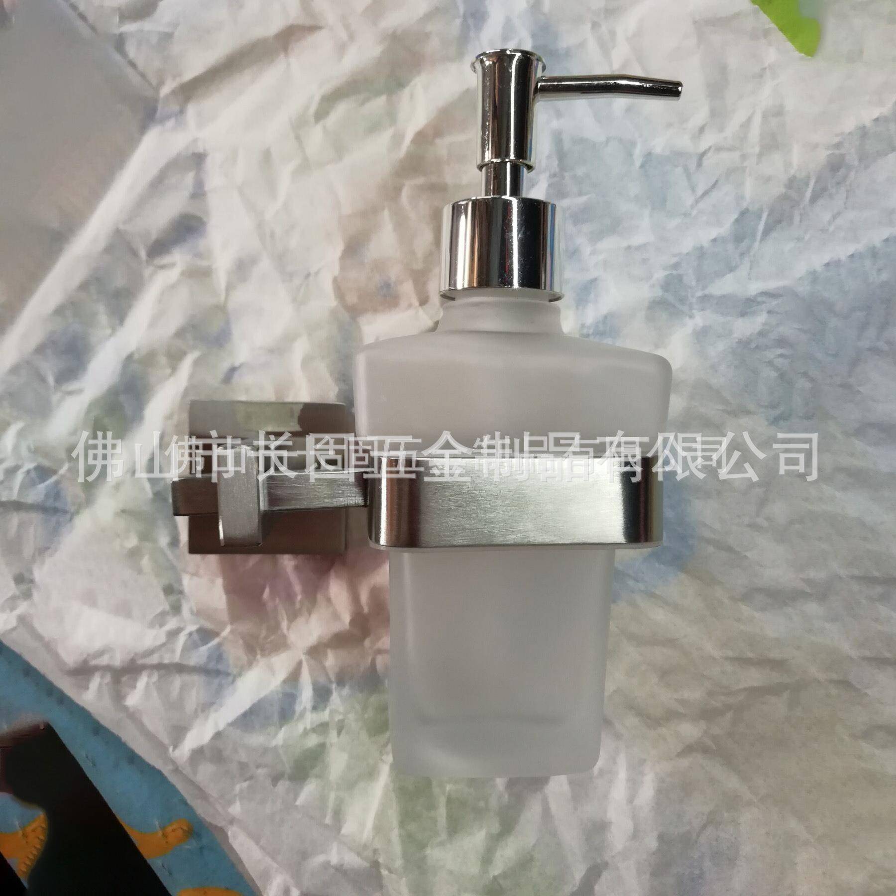 不锈钢手动给皂液器按压式消毒液瓶酒店洗手消毒液架长固ST-V26K