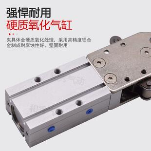 D0X气动夹具机械手夹钳水口夹注塑机气动手指气缸SXJ16-15DSXJ20-