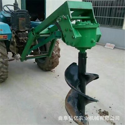 车载四轮螺旋种树打洞机