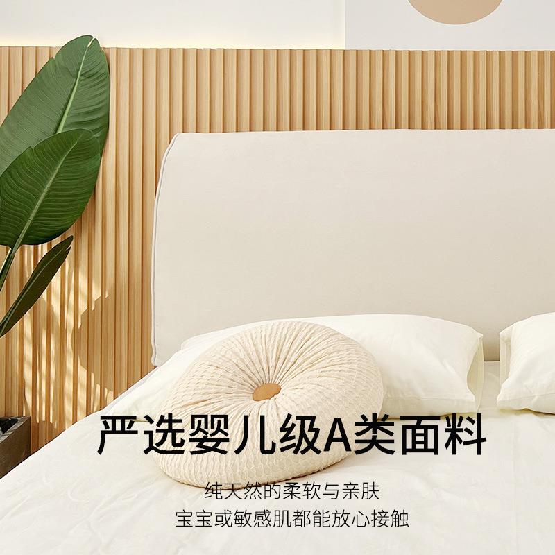 榻榻米靠背卡座海绵床头板套罩儿童床头靠垫软包贴墙沙发大靠枕