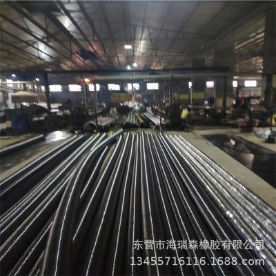 加厚耐磨吸砂橡胶管耐磨抗腐蚀输送矿渣砂石用优质橡胶钢丝软管