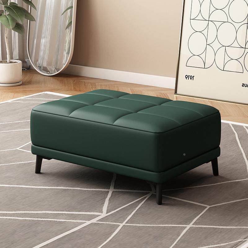 欧用式皮长艺沙发脚踏凳家客厅腿M002贵妃位加搁脚凳放皮沙发凳轻