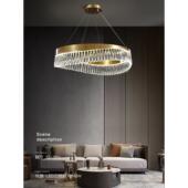 奢潮简约现代大气吊灯轻奢水晶灯客厅灯卧室餐厅吊灯异形灯具灯饰