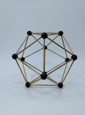 现代简约创意铁艺星系摆件 家居软装饰品金属工艺品桌面书房摆件