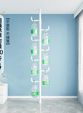 顶立地衣架加用一体天粗落地小户型fmF3sCjS免打孔伸家缩杆顶