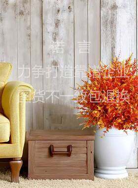 225秋季品仿真橙色尤NY-6413加新利地插装带地钉0秋色盆栽花园饰