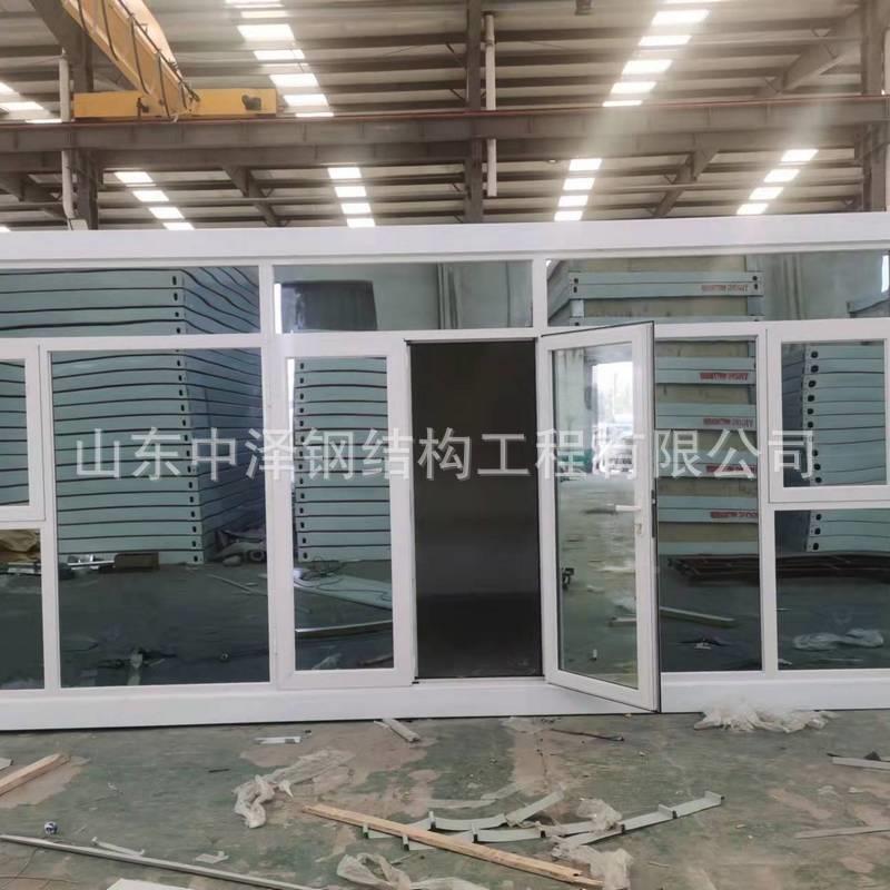 地板房拼箱集成房屋两工打包箱房层包打箱房集装快箱房宿舍住人活