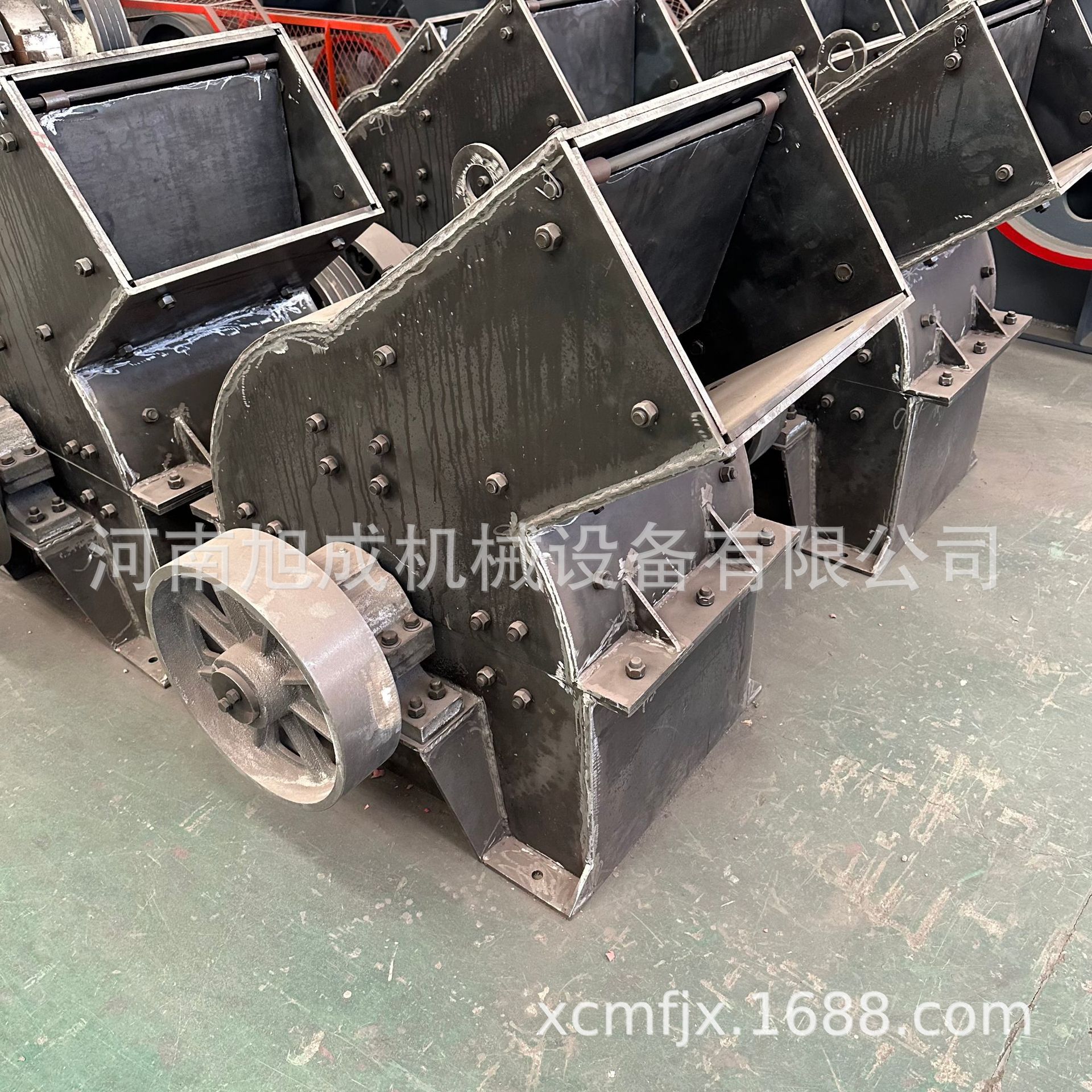 移动式小锤破碎制砂机煤矸石