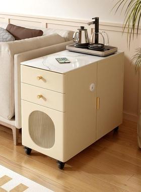 轻沙发边柜侧边柜家小用客厅奢岩小茶几65298简约现代角板几可移