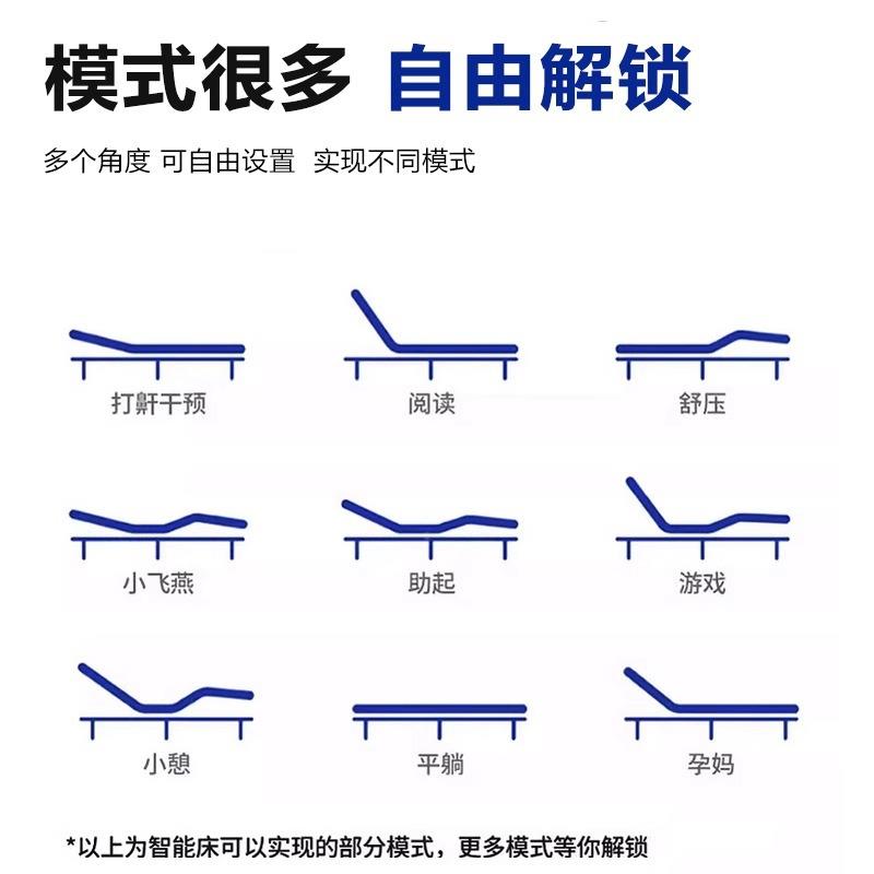 舒泰圣676寝电动智床全自动坐升降起能家用卧室双人大象耳朵电床
