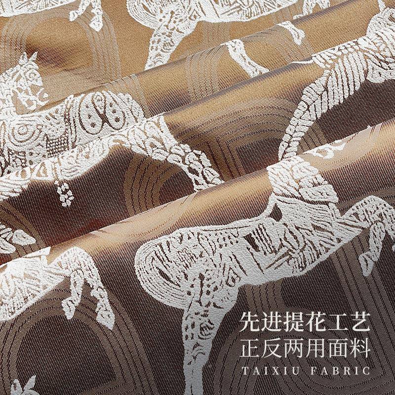美式轻奢床床头盖布新通款床头套罩四季other布艺用提花头防尘盖