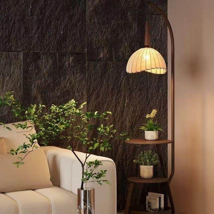 中古风落地灯灯中式复古风客厅沙发124茶几一用体旁两卧室床头氛