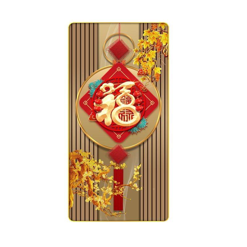 CL2福气满满-玄关装饰画走8廊过道挂画落地画客350厅装饰0挂画