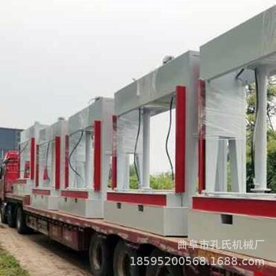 柜门压紧EOH机冷压机自带急停开层关多板械胶合板复合冷压机设备
