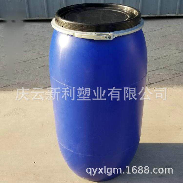 大口口包箍塑料SHR厂桶桶160升塑料桶160L开家现货