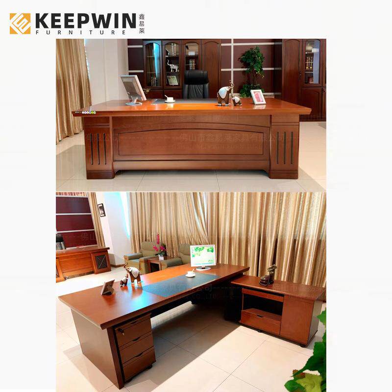 豪华KW-ET201大老板桌1.6米1.米2米经典办公8桌木制烤漆气主管经