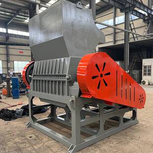 800型废旧料瓶水果粉碎塑PV机C硬管子编织袋薄塑料粉碎膜机油壶筐