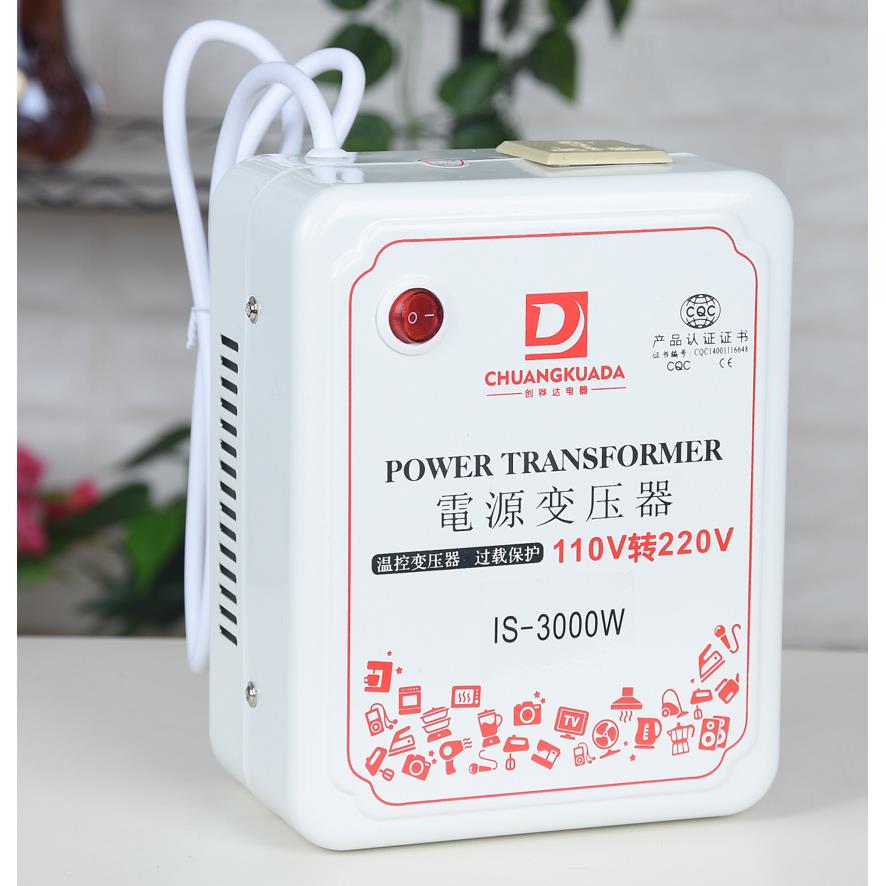 创器铧达变压3000W1ISB-30001V0V转220电源转换器中国电器国出用