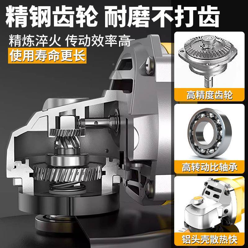 雷亚角磨机手磨428机电手动小型多抛功能万用切割磨机打磨机光光