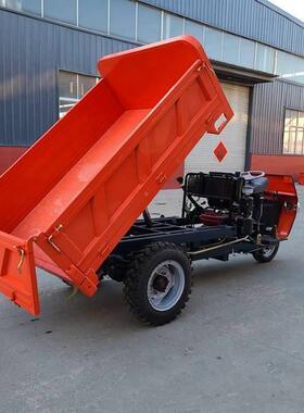 建筑工地柴油三轮车矿工卸程用翻斗自车小型用运TNW输车