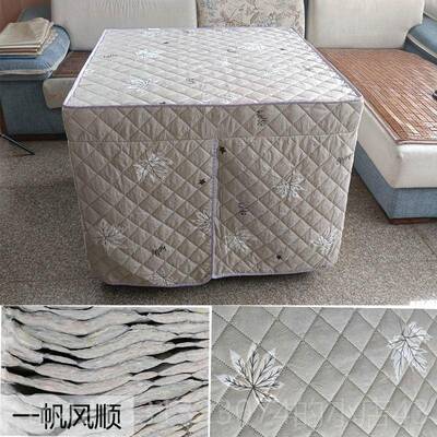 高档学桌桌布正方形烤火布套四方生布罩套电桌罩电炉罩套取炉暖罩