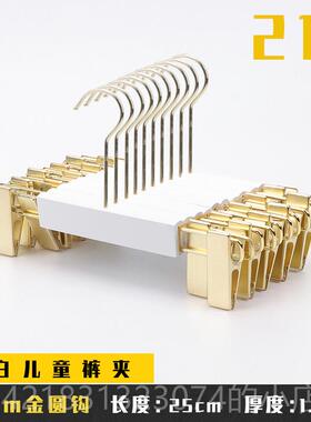 高档O服装店衣架衣实架纯白色木木质木头儿童装女装店撑衣挂子LOG