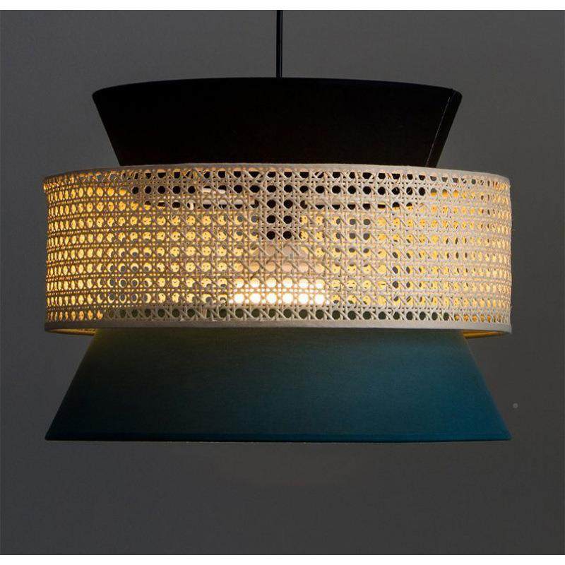 新中394式竹艺厅意吊灯简现代创个性布艺酒店客厅餐藤艺竹编约双,家装灯饰光源,智能吊灯,淘宝优惠券,粉丝福利购,淘宝优惠卷