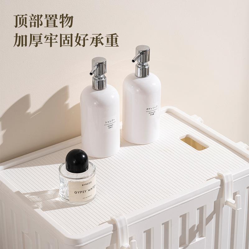 衣篓可折叠家用洗衣AL861622脏篮子卫生间浴收室衣服纳筐双脏层分