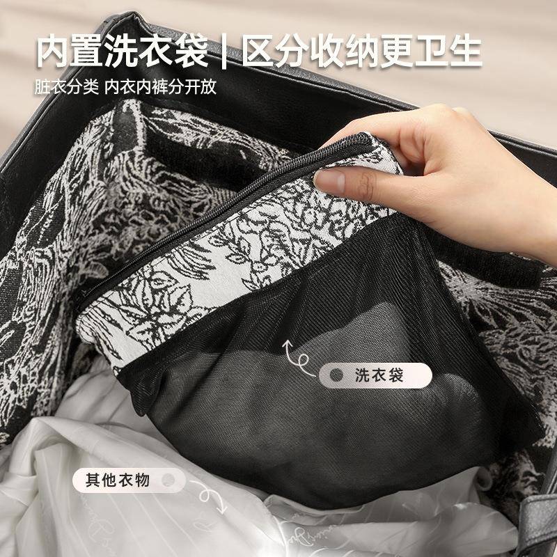 脏衣衣篓家用脏服收量纳筐衣洗衣篮卫生间衣物篮子y-2646大容可折