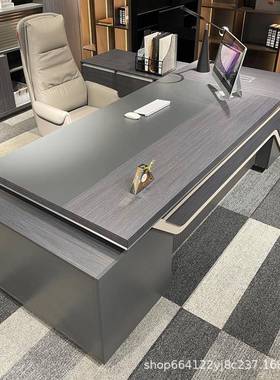 高办端家具工老板桌大班台总经椅理公室整套厂搭配简约家具WN-01D