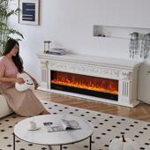 壁炉欧式 2.米欧式 壁炉电视柜家用民宿客厅暖仿真假火取 1.5 壁12