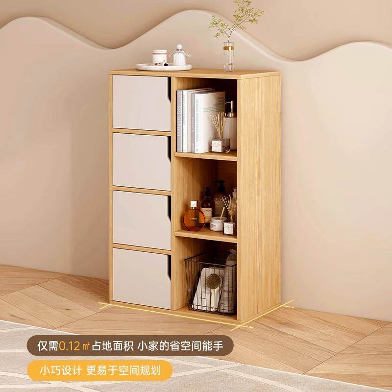 书架落地置卧物架墙简易书本收DG0034K0纳架家用书柜靠置物柜柜子